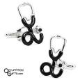 Medical Stethoscope Cufflinks