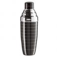 Pin Striped Stainless Steel Cocktail Shaker