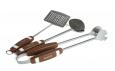 Football 3PC BBQ Tool Set