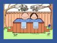 Personalized Hot Tub Cartoon