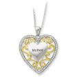 Mom Heart Gift Necklace