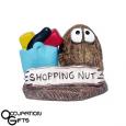 Shopping Nut Desktop Figurine