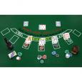 Craps and Blackjack Game Table Topper