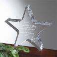 Personalized Birthday Star Sculpture - You Shine Like a Star Design