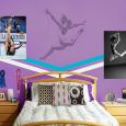 Gymnast Wall Shadow
