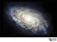 NGC 4414 Galaxy Canvas Print