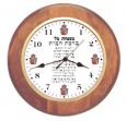 Photo Wall Clock - Wood