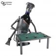 Pool Player Wine Bottle Holder
