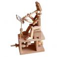 Build A Flute Player Wood Timber Kit