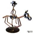 Cowboy & Horse Wirecraft Figurine