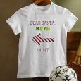 Personalized Kids Christmas T-Shirt - Dear Santa
