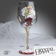 Bride To Be Swarovski Crystal Wine Glass