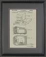 Computer Mouse Patent Framed Art - 11x14