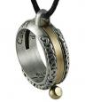 Aquitaine Celtic Pewter Sundial Pendant