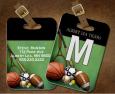 Personalized Sports Bag Tag