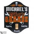 Mechanic Biker's Garage Sign - Personalized