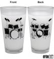 Drumset Pint Glass