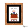 Beer Brewer Cartoon Print - Personalized