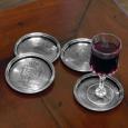 European Vineyard Coasters, Set of 4