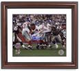 Eli Manning Signed, Framed Escaping Tackle Photo