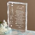 Personalized Gifts - Love Verses Sculpted Keepsake