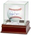 Mariano Rivera Autographed Baseball with Display Case