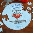 Personalized Circle Puzzles For Flower Girl and Ring Bearer