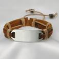 Engraved Hemp Bracelet - Jewelry for Him