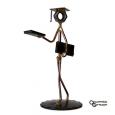 Student Man Wirecraft Figurine
