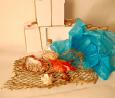 Carl the Crab Coastal Decor Gift Box