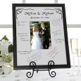 Personalized Wedding and Anniversary Signature Mat Picture Frames