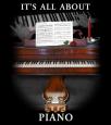 It's All About Piano T-shirt