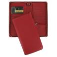 Leather Zip Around Wallet