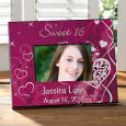 Sweet Sixteen Personalized Birthday Picture Frames