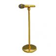 Brass Miniature Microphone Stand