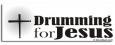 Drumming for Jesus Sticker