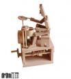 Build A Drummer Wood Timber Kit