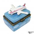 Airplane Porcelain Box