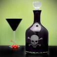 Skull and Cross Bones Decanter