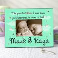 Personalized Twins Photo Frame - Greatest Love