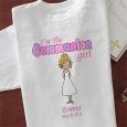 Personalized Communion Girl T-Shirts